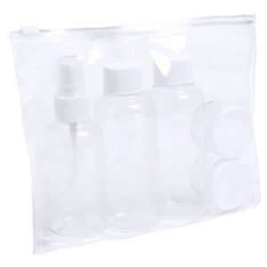 Cosmetic Essentials Travel Plastic Bottles